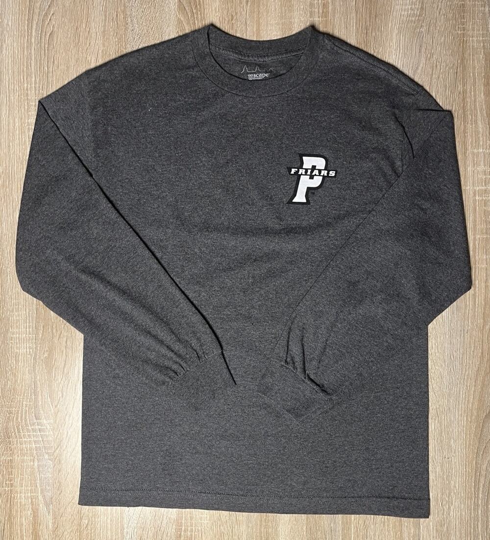 Providence College Friars Vintage Grey Long Sleeve TShirt M